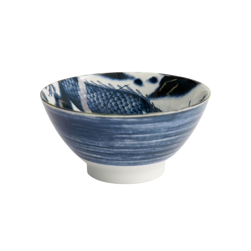 Japonism Tendon skål, 1000 ml - Dragon